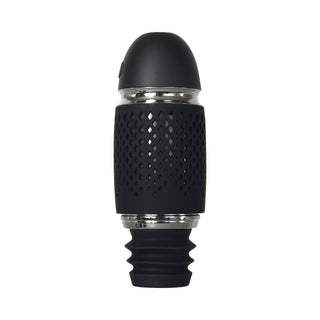 Evolved Thrust & Go Thrusting Vibrator With 2 Shafts and Suction Cup Base Black - Horny Stoner