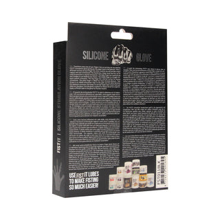 Shots Fist It Silicone Stimulation Glove Black - Horny Stoner