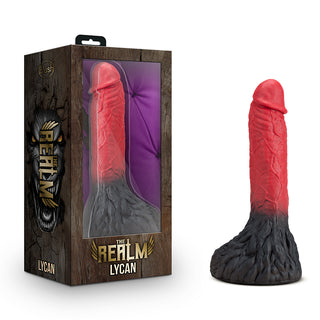 The Realm Lycan 10.5in Lock On Silicone Werewolf Fantasy Dildo