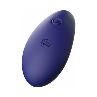 Icicles No. 85 Rechargeable Remote-Controlled Vibrating Anal Plug With Suction Cup Blue - Horny Stoner