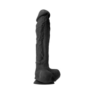 Colours Pleasures 10 in. Dildo Black - Horny Stoner