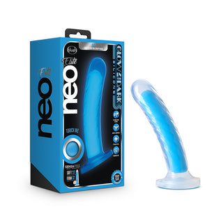 Neo Elite Glow In the Dark 7in Silicone dildo