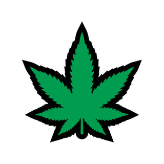 Weed Pin Green Marijuana Leaf - Horny Stoner