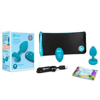 b-Vibe Rechargeable Vibrating Jewel Butt Plug