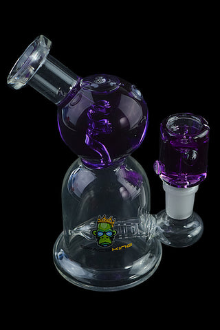 Space King Glass Space Glacier Freezable Bong - Horny Stoner