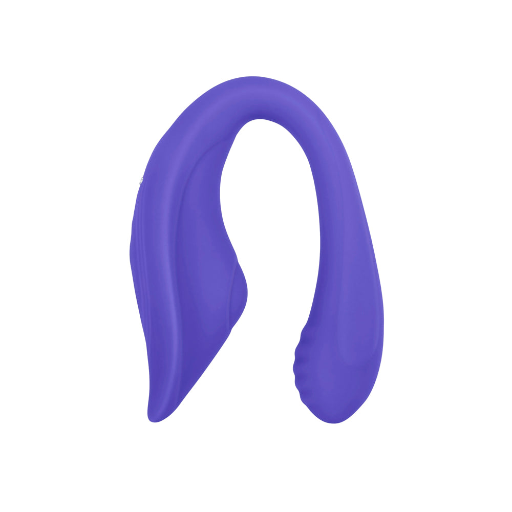 Evolved Anywhere Vibe Rechargeable Remote-Controlled Poseable Silicone Vibrator Blue - Horny Stoner