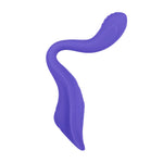 Evolved Anywhere Vibe Rechargeable Remote-Controlled Poseable Silicone Vibrator Blue - Horny Stoner