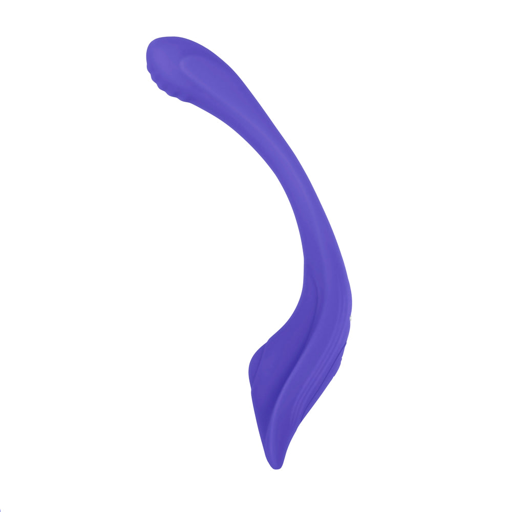 Evolved Anywhere Vibe Rechargeable Remote-Controlled Poseable Silicone Vibrator Blue - Horny Stoner