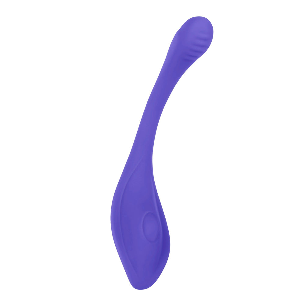 Evolved Anywhere Vibe Rechargeable Remote-Controlled Poseable Silicone Vibrator Blue - Horny Stoner