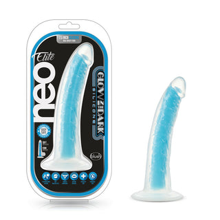 Neo Elite Glow In the Dark 7in Silicone dildo
