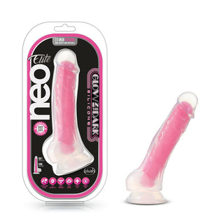 Neo Elite Glow In the Dark 7in Silicone dildo