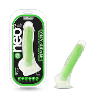 Neo Elite Glow In the Dark 7in Silicone dildo