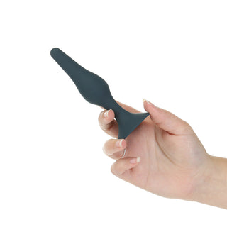 Lux Active Equip 7-Piece Anal Plug Training Kit Silicone Black - Horny Stoner