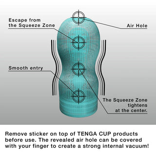 Tenga Original Vacuum Cup Cool Edition - Horny Stoner