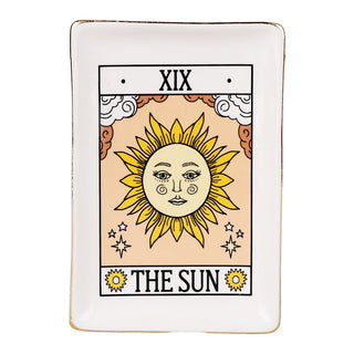 Tarot Card Ceramic Trinket Dish | 6.6"x4.5" - Horny Stoner