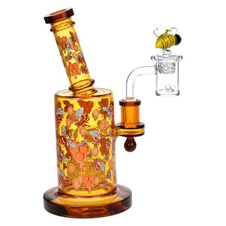 Pulsar Greatest Hits Series Glow Dab Rig Kit / 8" / 14mm F - Horny Stoner
