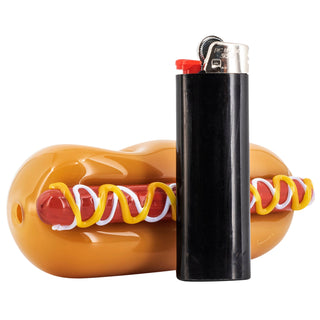LA Pipes "LA Streed Dog" Hand Pipe - Horny Stoner