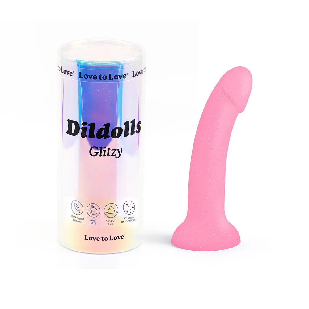 Love to Love Dildolls Suction Cup Silicone Dildo - Horny Stoner