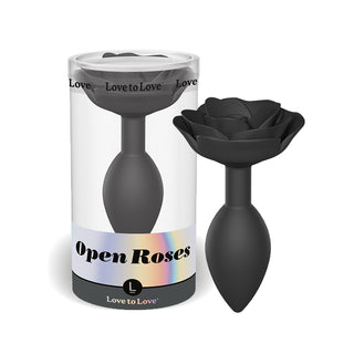 Love to Love Open Roses Anal Plug - Horny Stoner