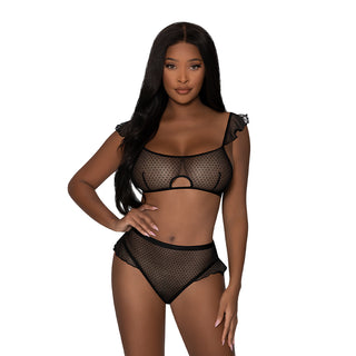 Magic Silk Girl Next Door Bralette & Panty - Horny Stoner