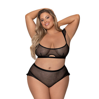 Magic Silk Girl Next Door Bralette & Panty - Horny Stoner