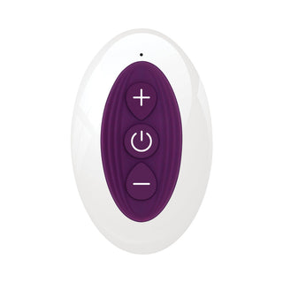 Gender X Velvet Hammer Rechargeable Remote-Controlled Thumping Thrusting Dual Stimulator Purple - Horny Stoner