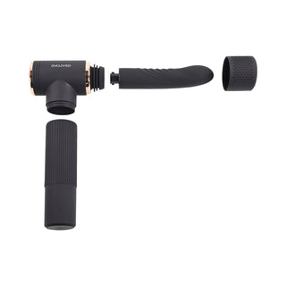Evolved Too Hot To Handle Rechargeable Silicone Thrusting Sex Machine Black - Horny Stoner