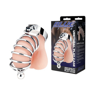 Blue Line Urethral Play Cage for Sensational Pleasure