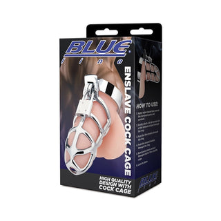 Blue Line Enslave Cock Cage for Power Play