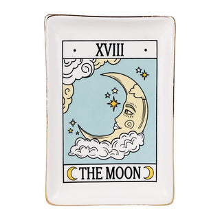 Tarot Card Ceramic Trinket Dish | 6.6"x4.5" - Horny Stoner