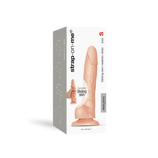 Strap-On-Me Sliding Skin Dual Density Strap-On Dildo - Horny Stoner
