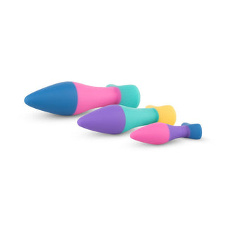 PMV20 Koda 3-Piece Butt Plug Set Multicolor - Horny Stoner