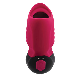 Gender X Body Kisses Rechargeable Vibrating Silicone Suction Massager Red - Horny Stoner