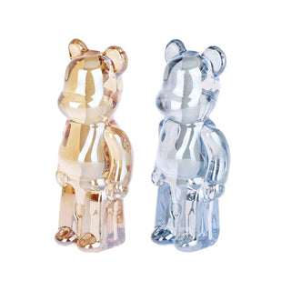 Doing The Bear Minimum Glass Hand Pipe - 4.25" / Colors Vary - Horny Stoner
