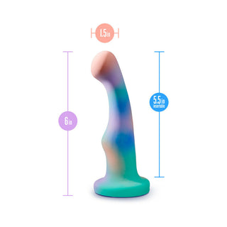 Avant Opal Dreams 6 in. Silicone Dildo Aqua - Horny Stoner