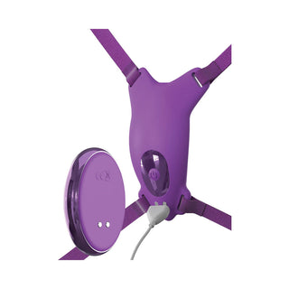 Fantasy For Her Ultimate Butterfly Strap-On Wearable Vibrator - Horny Stoner