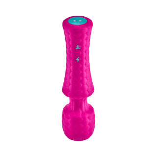 FemmeFunn Ultra Wand Mini Rechargeable Flexible Textured Silicone Vibrator
