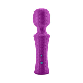 FemmeFunn Ultra Wand Mini Rechargeable Flexible Textured Silicone Vibrator