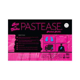 Pastease A Bag of Dicks: 3-Pack of Penis Pasties for Nipples & Skin - Horny Stoner