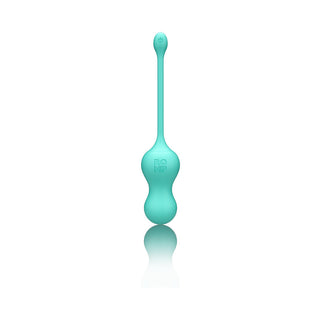 ROMP Cello Rechargeable Remote-Controlled Silicone G-Spot Egg Vibrator Light Teal - Horny Stoner