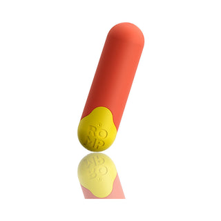 ROMP Riot Rechargeable Bullet Vibrator Light Orange - Horny Stoner