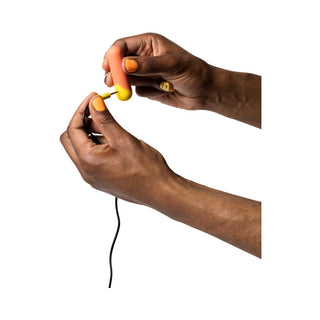 ROMP Riot Rechargeable Bullet Vibrator Light Orange - Horny Stoner