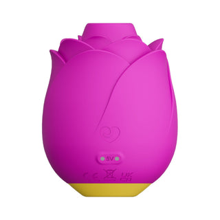 ROMP Rose Rechargeable Silicone Pleasure Air Clitoral Vibrator Pink - Horny Stoner