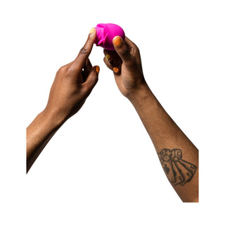 ROMP Rose Rechargeable Silicone Pleasure Air Clitoral Vibrator Pink - Horny Stoner