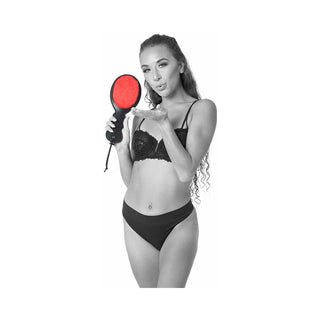 Sportsheets Sex & Mischief Amor Paddle Dual-Sided Red - Horny Stoner