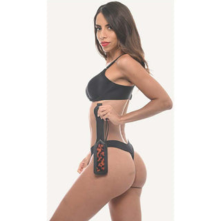 Sincerely, Sportsheets Amber Layered Spanker Tortoiseshell - Horny Stoner