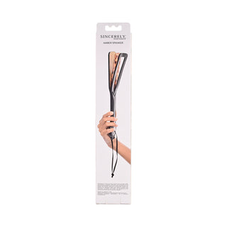 Sincerely, Sportsheets Amber Layered Spanker Tortoiseshell - Horny Stoner
