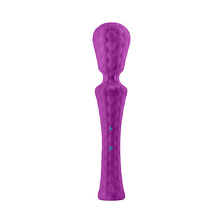 FemmeFunn Ultra Wand XL Rechargeable Flexible Textured Silicone Vibrator
