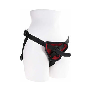 Sportsheets Saffron Silicone Pegging Kit with Adjustable Strap-On Harness & 5 in. Dildo - Horny Stoner