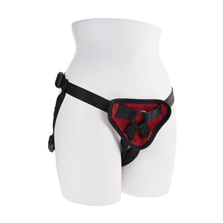 Sportsheets Saffron Silicone Pegging Kit with Adjustable Strap-On Harness & 5 in. Dildo - Horny Stoner